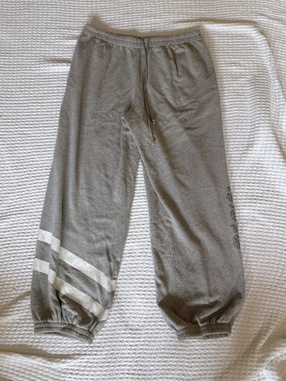 FP Movement All Star Joggers Size Medium Cream Oversized Sweatpants